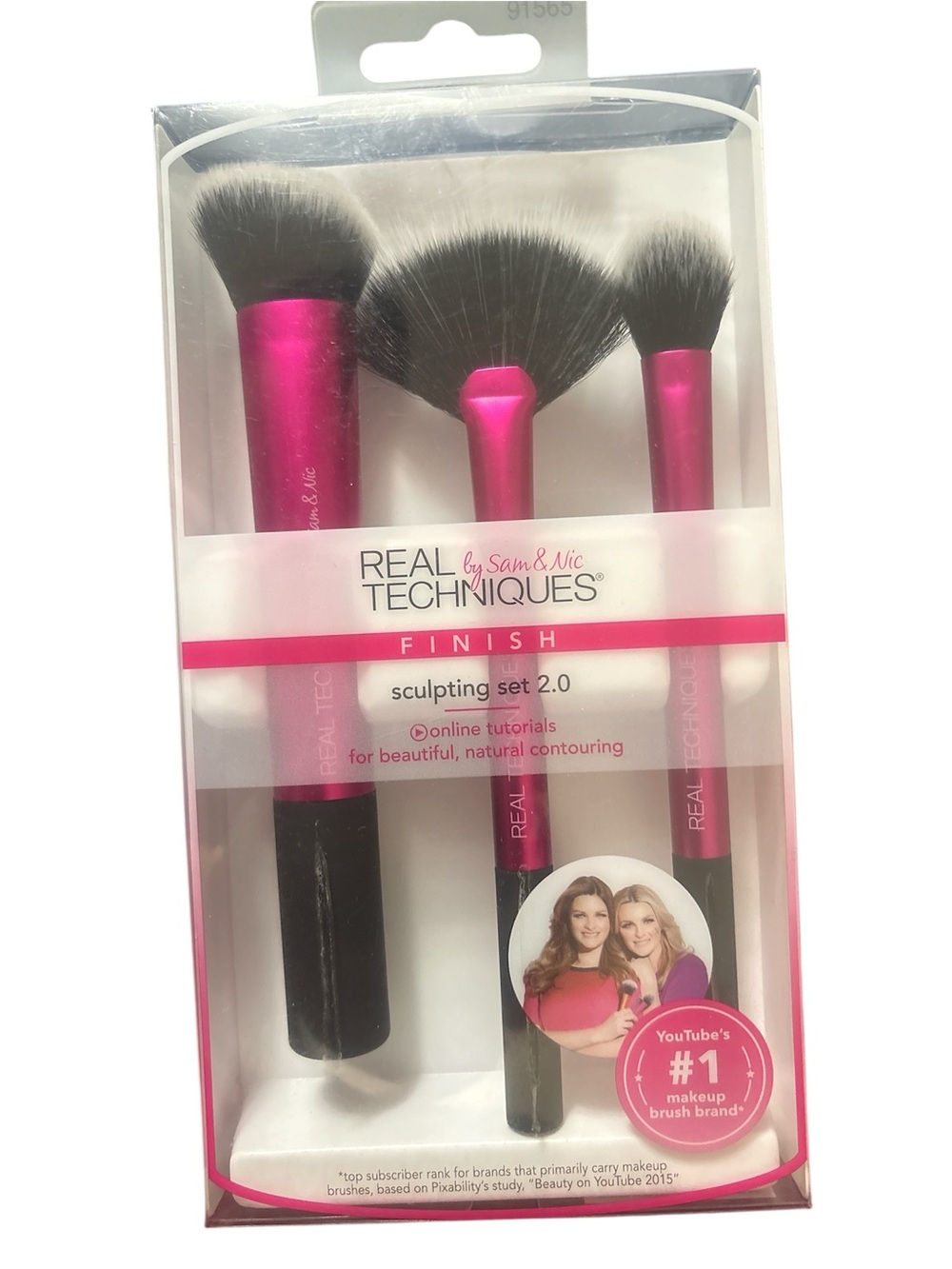 Real Techniques Finish Sculpting Set - Hot Pink and Black